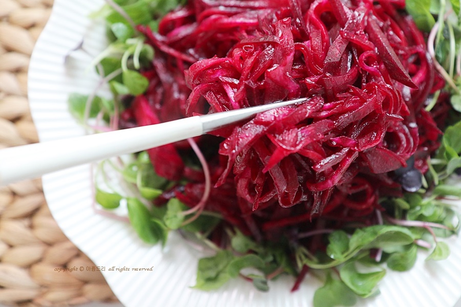 비트 샐러드 만들기! 비트 먹는법 레드 비트 효능~