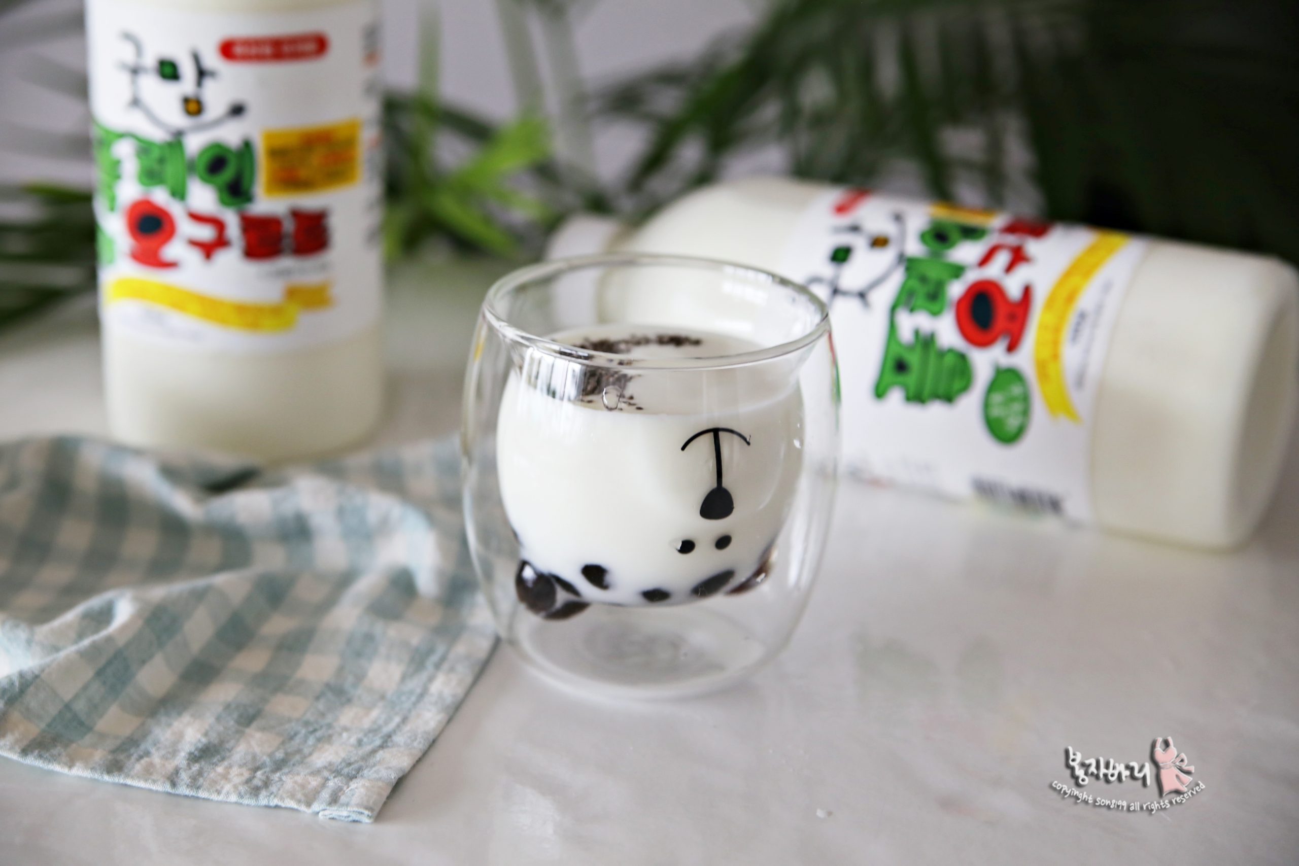 요거트 플레인 요구르트 맛있게 먹는 법 블랙타피오카펄 가득 버블티