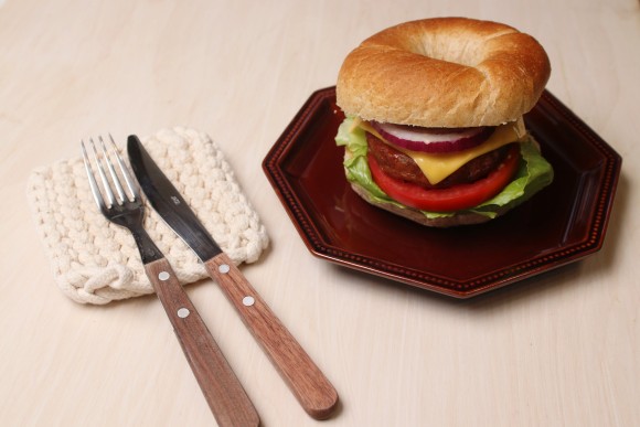 오리떡갈비버거 만들기, 떡갈비 샌드위치 간식