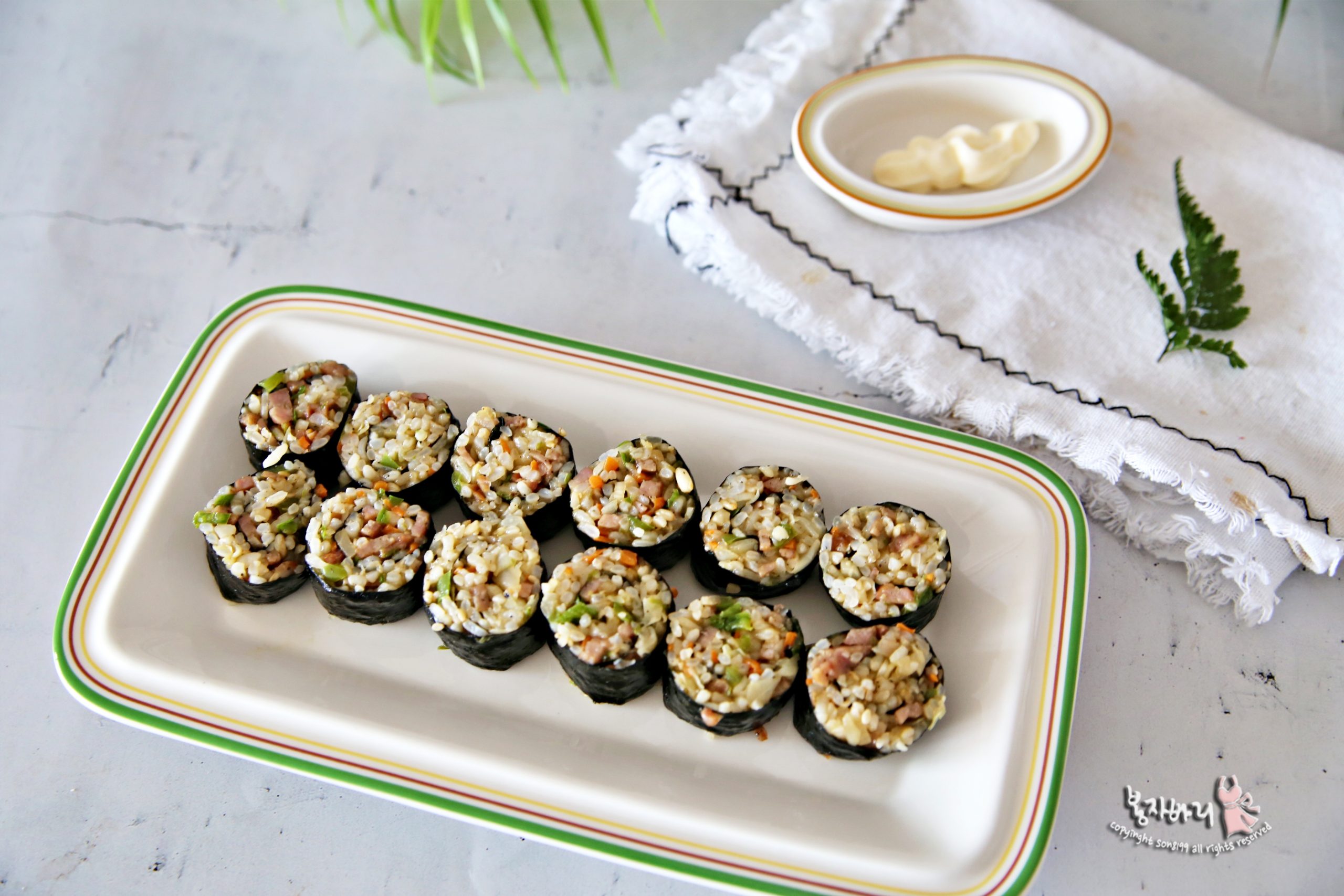 땡초 김밥 만드는법 간단김밥 고추김밥 땡초 꼬마김밥 레시피