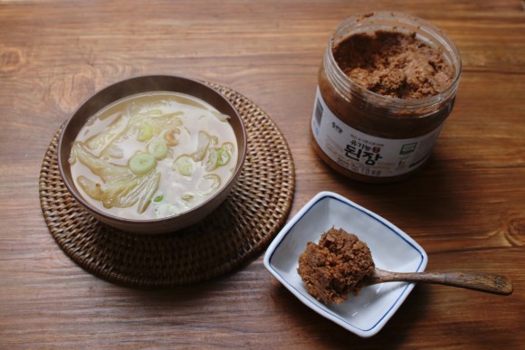배추된장국 끓이는 법, 유기농된장