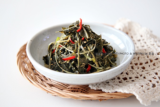 취나물 된장무침 만드는 법, 건취나물 무침 집반찬 요리 건취나물삶는법