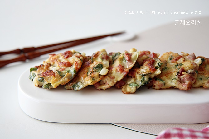 훈제오리채소전, 비오는날 음식 훈제오리 요리