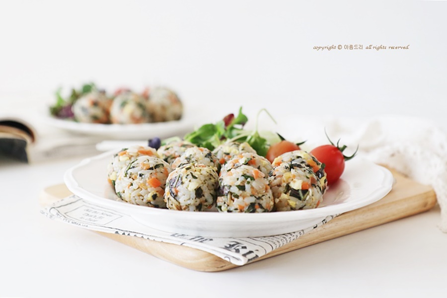 간단한 청국장 주먹밥만들기 청국장요리~