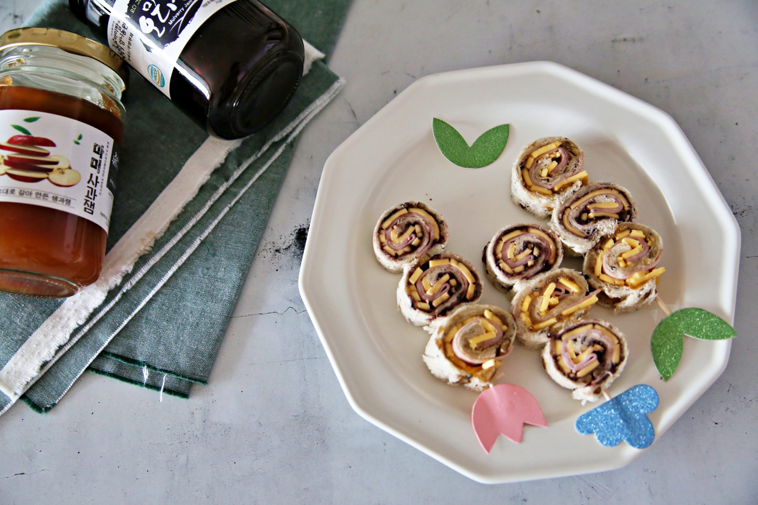 햄치즈샌드위치 햄치즈롤 식빵롤샌드위치 소풍도시락 만들기