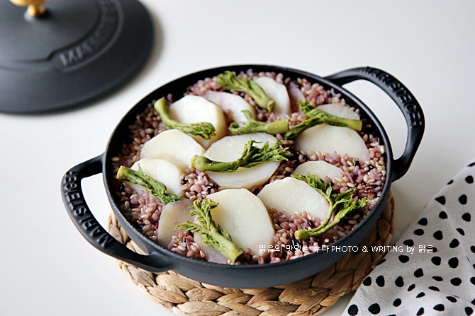 감자밥, 잡곡밥으로 냄비밥 하는법