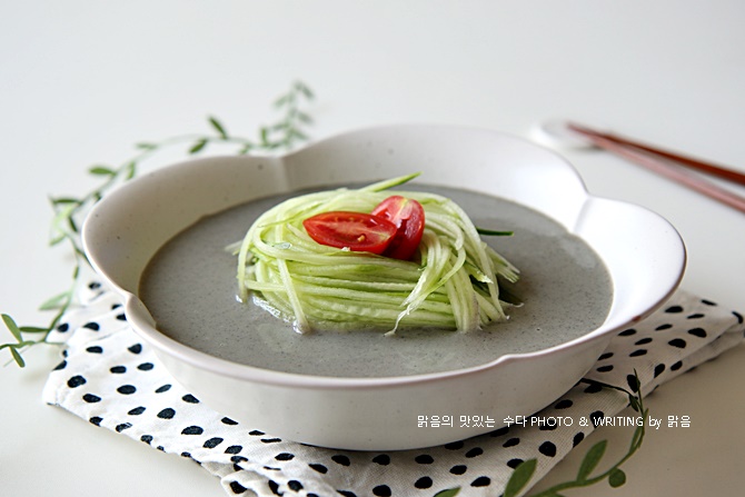 서리태 콩국수 만들기, 두유제조기 레시피 검은콩국수, 콩물 만들기