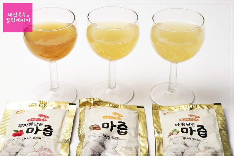 오복야 둥근마즙으로 마의 영양을 쉽게~