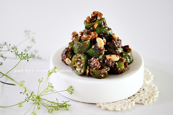 오이고추된장무침 레시피, 5분 완성 초간단 여름반찬