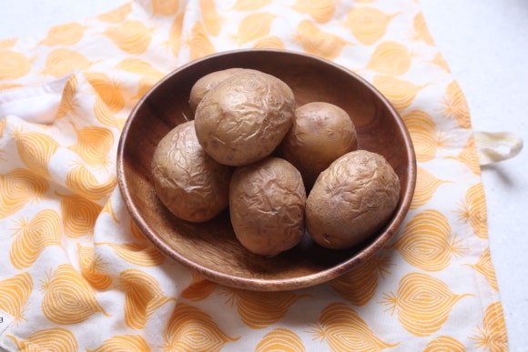 제철간식 두백감자 에어프라이어 감자구이