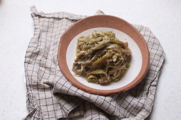 토란대볶음 토란대 삶기 토란대나물볶음