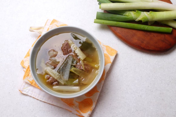 소고기대파국 레시피 파개장