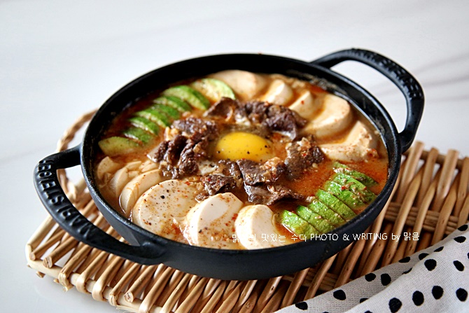 소고기순두부찌개 끓이는법, 한우 소고기 요리