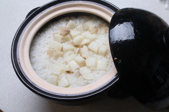 둥근마 쉽게 먹는 법 마밥 만들기