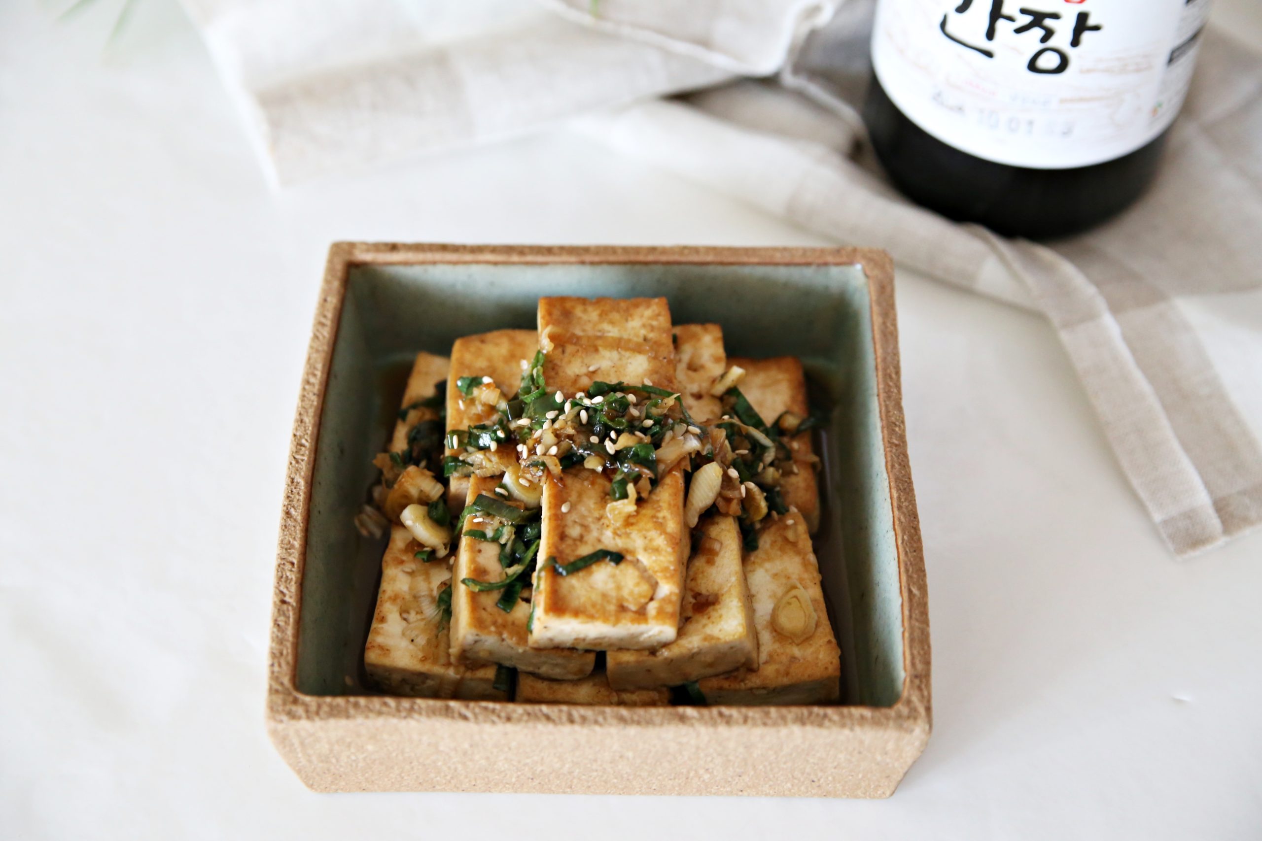 두부조림 레시피 간장 두부조림 양념장 만들기 두부 반찬