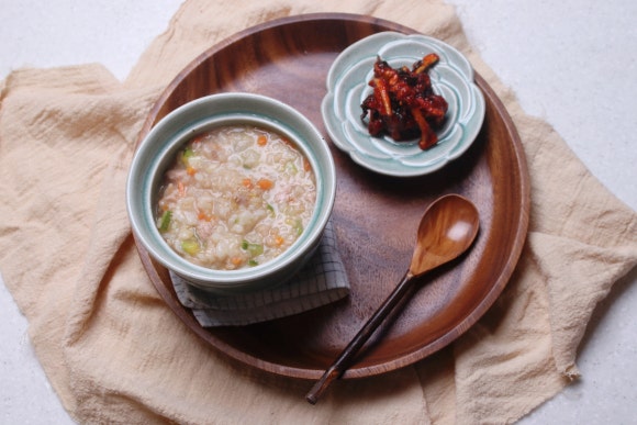 참치누룽지죽 레시피 누룽지요리