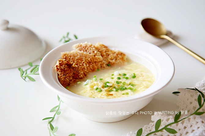 누룽지 계란탕 레시피