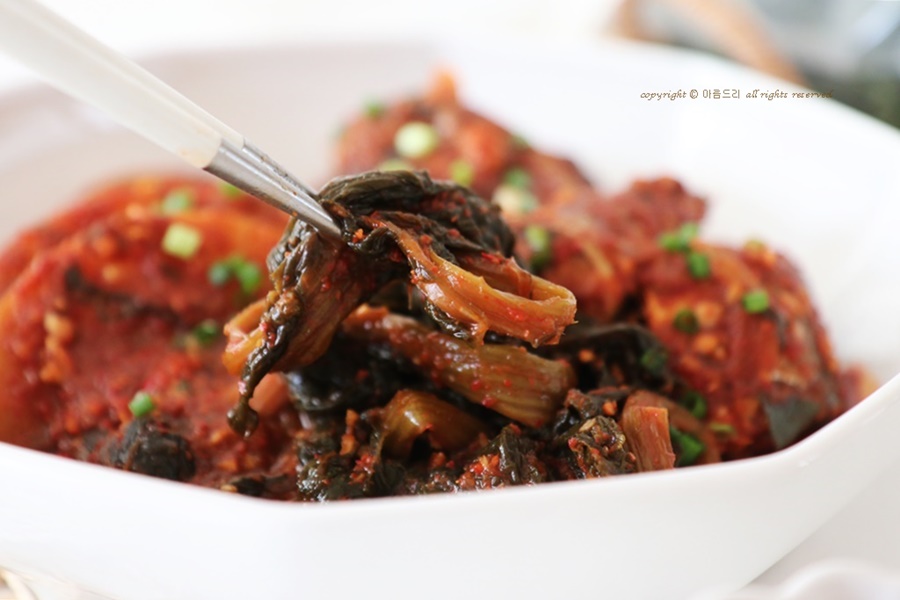 시래기 고등어조림 만들기 무청 시래기조림 요리 레시피 삶기