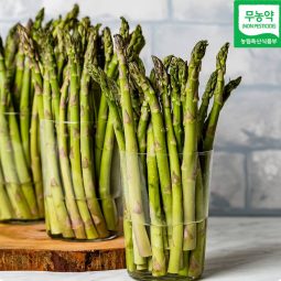 국내산 무농약 생 아스파라거스 청년농부 여름지기 200g[원산지:국산(전라북도 정읍)
